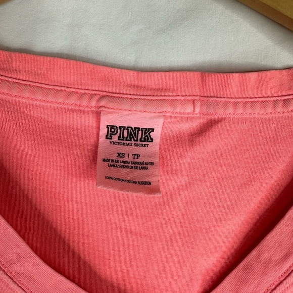 Pink Victoria Secret Long Sleeve Shirt Size XS - Picture 4 of 6